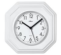 ATLANTA Kitchen Clock, White, Classic