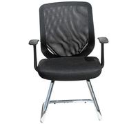 Atlanta Mesh Back Visitor Chair - Black - AOC9201-V-BLK