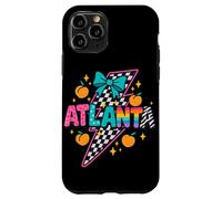 Atlanta Peach Checkered Lightning Rainbow Pride Tee Case for iPhone 11 Pro