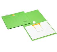 Atlanta Series-E Suspension File with Jalema Clip, Jalema 2655834500, Suspension File for Files, Hanging Bag, Box of 25, Green