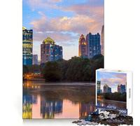 Atlanta Teenager Jigsaw Puzzles 1000 Pieces Brain Memory Restful Pleasure Tight Lock Meaningful Gift (50x75cm)