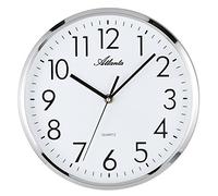 Atlanta Wall Clocks Analogue 4315 Silver