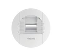 Atlantic 542569 Hygroretically Adjustable Kitchen Extractor Mouthpiece Diameter 125 mm 10/45 m3/h Battery Operated
