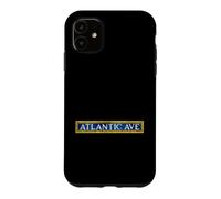Atlantic Ave NYC Subway Train Sign Retro Brooklyn New York Case for iPhone 11