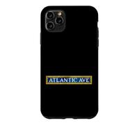 Atlantic Ave NYC Subway Train Sign Retro Brooklyn New York Case for iPhone 11 Pro Max
