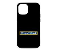 Atlantic Ave NYC Subway Train Sign Retro Brooklyn New York Case for iPhone 12/12 Pro