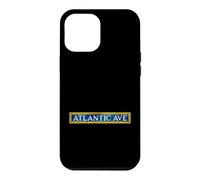 Atlantic Ave NYC Subway Train Sign Retro Brooklyn New York Case for iPhone 12 Pro Max