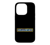 Atlantic Ave NYC Subway Train Sign Retro Brooklyn New York Case for iPhone 14 Pro