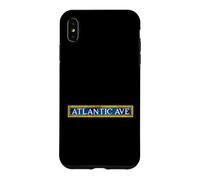 Atlantic Ave NYC Subway Train Sign Retro Brooklyn New York Case for iPhone XS Max