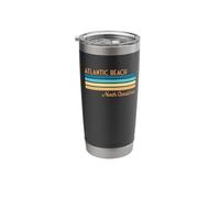 Atlantic Beach North Carolina Stainless Steel Insulated Tumbler