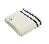 Atlantic Blankets | Recycled Cotton Blanket | Navy Stripe | WildBounds L