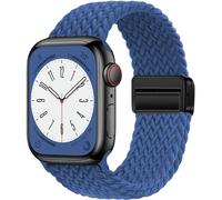 (Atlantic Blue, 38mm 40mm 41mm) Strap For Apple Watch Band 44mm 40mm 45mm 49mm 41mm 38mm 42mm 44 45 mm magnetic Bracelet iWatch Series Ultra 2 9 se 8 7 6 5 4 3