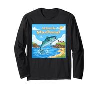Atlantic Mackerel Fish Long Sleeve T-Shirt