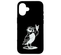 Atlantic Puffin Auk Punk Rock Rocker Heavy Metal Case for iPhone 16