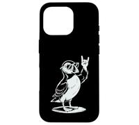 Atlantic Puffin Auk Punk Rock Rocker Heavy Metal Case for iPhone 16 Pro