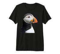Atlantic Puffin Iceland Sea Bird Colorful Beak Birdwatcher Premium T-Shirt