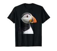 Atlantic Puffin Iceland Sea Bird Colorful Beak Birdwatcher T-Shirt