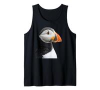 Atlantic Puffin Iceland Sea Bird Colorful Beak Birdwatcher Tank Top