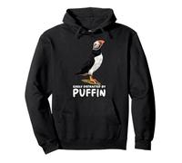 Atlantic Puffin Muffin Seabird Easily Distracted By Puffin Pullover Hoodie