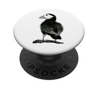 Atlantic Puffin Sketch s Seabird Nature Illustration PopSockets Adhesive PopGrip