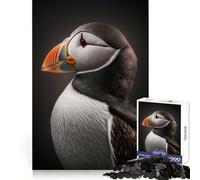 Atlantic Puffin Teenager Jigsaw Puzzles 1000 Pieces Brain Memory Restful Pleasure Tight Lock Meaningful Gift (38x52cm)