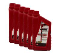 Atlantic Red Antifreeze Coolant Concentrate Oat Extended Life Coolant Sae J 1034 6X1L