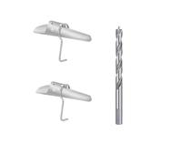 Atlantic Rush Maple Syrup Tapping Kit - 2 Count Spiles & Drill Bit - Stainless Steel - Maple Tree Tapping Kit