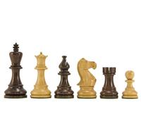 Atlantic Series Rosewood Staunton Chess Pieces - 3.75 Inch