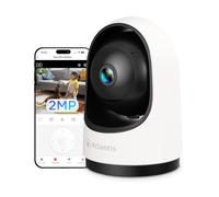 Atlantis A14-SC915 Wireless Motorized IP Camera 350° 2MP Sensor, Motion Detection, 2-Way Audio, Night Vision, MicroSD Slot, Tuya App, Push Notifications