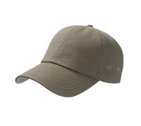 Atlantis Action 6 Panel Chino Baseball Cap (Pack of 2) AB428