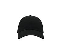 Atlantis Action 6 Panel Chino Baseball Cap (Pack of 2) (One Size) (Black)