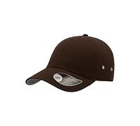 Atlantis Action 6 Panel Chino Baseball Cap (Pack of 2) (One Size) (Brown)