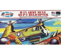 Atlantis Aurora Reissue 1/48 H25A HUP-2 Army Mule Helicopter Model Kit A502