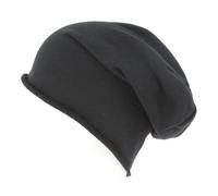 Atlantis Brooklin Raw Edge Jersey Beanie - Black - OS