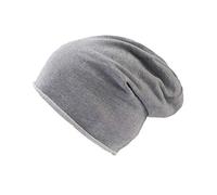Atlantis Brooklin Raw Edge Jersey Beanie (One Size) (Grey)