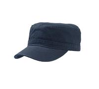 Atlantis Chino Cotton Uniform Military Cap (One Size) (Navy)