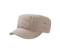 Atlantis Chino Cotton Urban Military Cap (S-M) (Khaki)