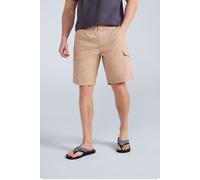 'Atlantis' Cotton Cargo Shorts Casual Multi Pocket Stylish Half Pants Animal Beige 32R