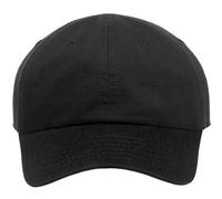 Atlantis Fraser 6 Panel Cotton Baseball Cap in Black Atlantis Black One Size