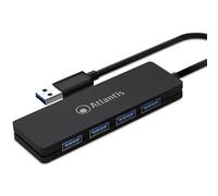 Atlantis HUB P014-UH340 4 Porte USB3.0 cavo 1m Nero Brand
