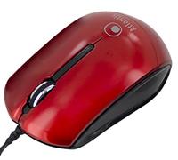 Atlantis Land ambidextro, Optical USB Desktop p009-km23-rd-souris (Red)