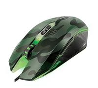 Atlantis Land P009-X700 USB Optical 2500DPI Right-hand Camouflage mice - Mice (Right-hand, Optical, USB, 2500 DPI, Camouflage)