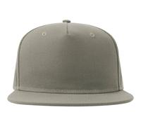 Atlantis Men's 5 Panel Snapback Baseball Cap in Grey Atlantis Grey One Size