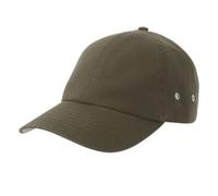 Atlantis Men's Action-S 6 Panel Chino Unstructured Baseball Cap in Olive Atlantis Olive One Size