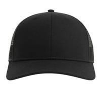 Atlantis Men's Bryce 5 Panel Trucker Cap in Black Atlantis Black One Size