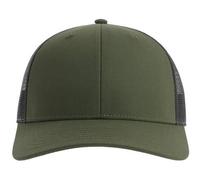 Atlantis Men's Bryce 5 Panel Trucker Cap in Olive Atlantis Olive One Size