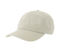 Atlantis Men's Dad 6 Panel Baseball Cap in Cool White Atlantis Cool White One Size