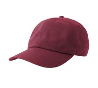 Atlantis Men's Dad 6 Panel Baseball Cap in Red Atlantis Red One Size