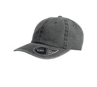 Atlantis Men's Digg Pigment Dyed 6 Panel Cap in Black Atlantis Black One Size