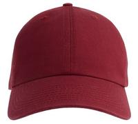 Atlantis Men's Fraser 6 Panel Cotton Baseball Cap in Red Atlantis Red One Size